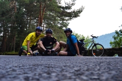 Cei trei biciclisti, Ziua 2, Transfagarasan